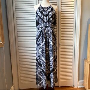 B. Calm Maxi Halter Style Dress size L